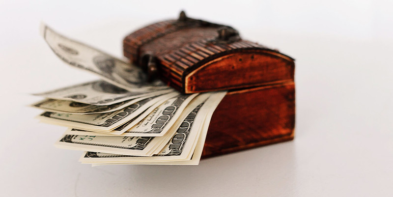 Money in a Jewelry Box